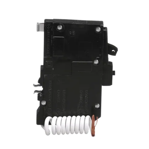 Schneider Electric QO120EPD Mini circuit breaker, QO, 20A, 1 pole, 120VAC, 10kA, 30mA grd fault B, plug in mount — Interruttori automatici e fusibili