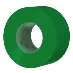 3M 7100254037 Durable Floor Marking Tape 971, Green, 3 in x 36 yd, 17 mil, 4 Rolls/Case, Individually Wrapped Conveniently Packaged — General Accessories