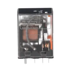 Schneider Electric 782XBXCT-240A Power relay, SE Relays, 15A, DPDT, 240 VAC, clear cover, Faston terminlas — Akcesoria ogólne
