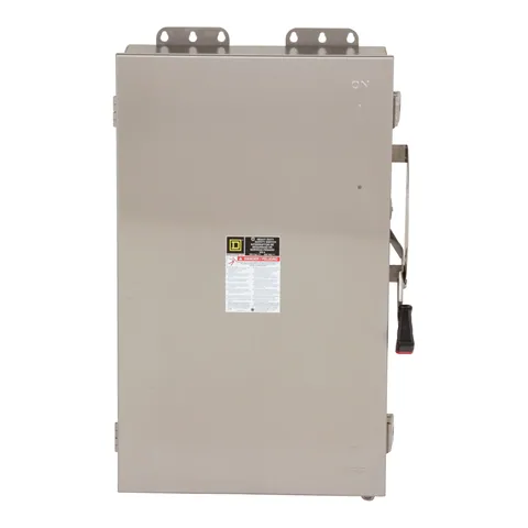 Schneider Electric H324DS Heavy Duty Fusible Safety Switch, 200A, 3 Pole, 240VAC/250VDC — Sterowanie i HMI