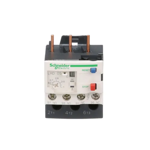 Schneider Electric LRD05 TeSys Deca, thermal overload relay, 0.63 to 1 A, class 10A — Schütze & Relais