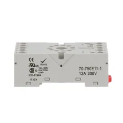 Schneider Electric 70-750E11-1 Socket, SE Relays general purpose relay accessory, 3PDT, 12A, 300 V, 11 pins, lift terminals, 750/750H series — Akcesoria ogólne