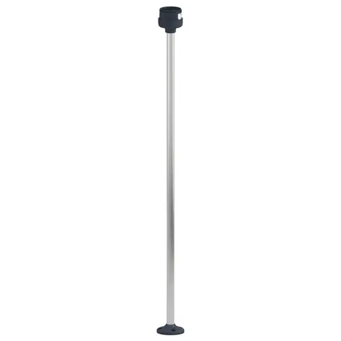 Schneider Electric XVUZ800 Fixing plate with 800mm aluminium pole for modular tower lights, Harmony XVU, black, 60mm — Allgemeines Zubehör