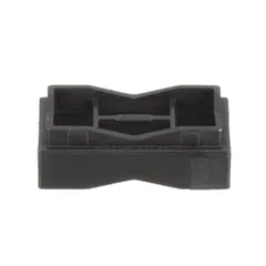Panduit SACS50-T100 Dura-Ty™ SACS50-T100 Cable Spacer, Black, UV PP, Cable Tie, 2.08x1.16", PK200 — Connectors & Plugs