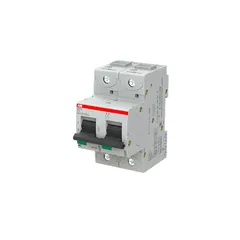 ABB 2CCS892001R0104 S802N-C10 2-Pole Circuit Breaker — Circuit Breakers & Fuses