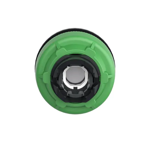 Schneider Electric ZB5FV053 Head for pilot light, Harmony XB5, antimicrobial, plastic, orange, 30mm, universal LED, plain lens — Accesorios generales