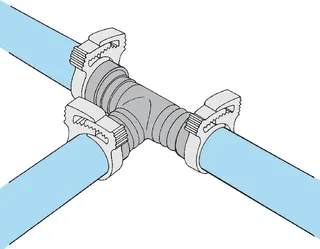Hellermann Tyton 191-10089 Snapper Hose Clips for Tubes and Harnesses | — Accessori generali