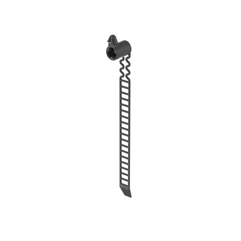 Panduit PRST30S-S14-M30 Ladder Stud Mount Tie, 5.2" Length, Black, High Heat Nylon 6.6, 35lb — Industrial Cables & Wires