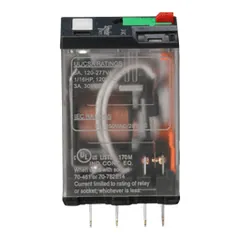 Schneider Electric 792XDX3M4L-24A Power relay, SE Relays, 4PDT, 3A, 24 VAC, cover with locking push button and LED — Akcesoria ogólne