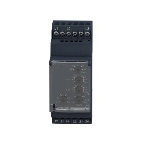 Schneider Electric RM35UB3N30 voltage control relay, Harmony Control Relays, 5A, 2CO, 120…277V AC — Schütze & Relais