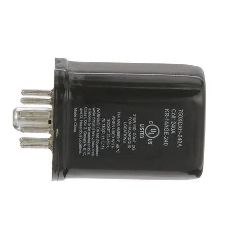 Schneider Electric 750XCXH-240A Power relay, SE Relays, 12A, 3PDT, 240 VAC, hermetically sealed contacts, hazardous location series — Akcesoria ogólne