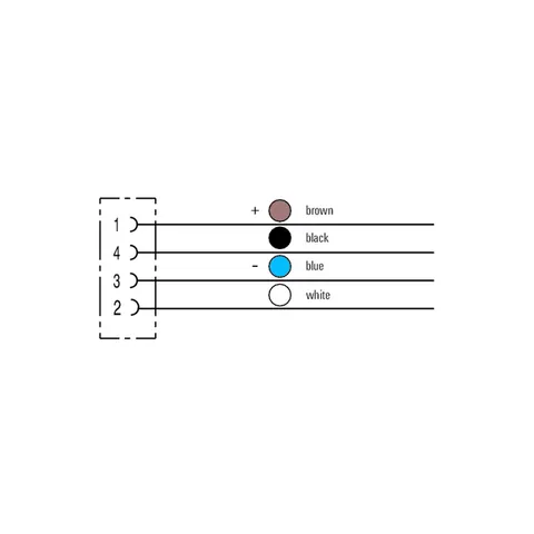 Weidmuller 1927340150 M8 Connector Socket with 4 Poles and 1.5 m Length — Accessori generali
