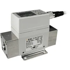 SMC PF2W720-F04-67 PF2W7, Digital Water Flow Sensor, 2-Color Display, IP65, 0.5-100 Lpm, PF2W720-F04-67 — Proximity & Inductive Sensors