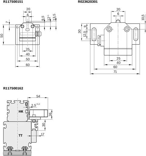 Bosch Rexroth R023620301 SWITCH 20 BG