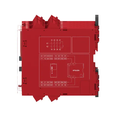 Schneider Electric XPSUDN33AC Safety module, Harmony Safety Automation, Cat.4, features 6*XPSUAF, 48-240v AC/DC, spring — Contactors & Relays