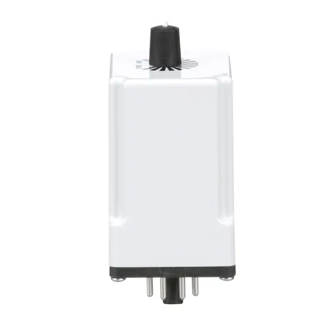 Schneider Electric 9050JCK15V20 Timing Relay, Type JCK, plug In, on delay, adjustable time, 1.8 to 180 seconds, 10A, 240 VAC, 120 VAC/110 VDC — Accesorios generales
