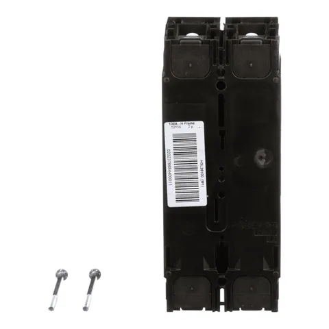 Schneider Electric HGL26100 Circuit breaker, PowerPacT H, 100A, 2 pole, 600VAC, 18kA, lugs, thermal magnetic, 80% — Accessori generali