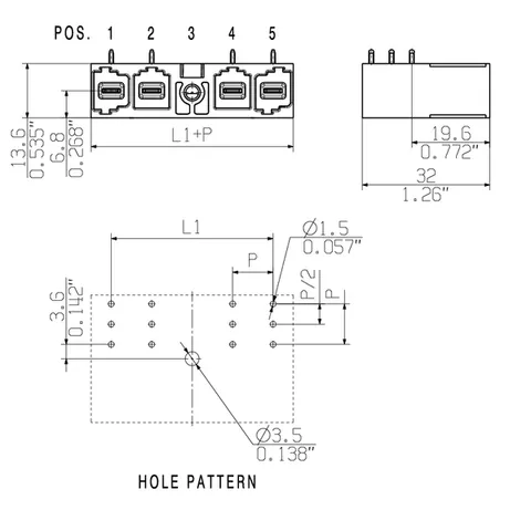 Weidmuller 1157330000 PCB Plug-in Connector SU 10.16IT/03/270MF3 3.5AG BK BX — Accessori generali
