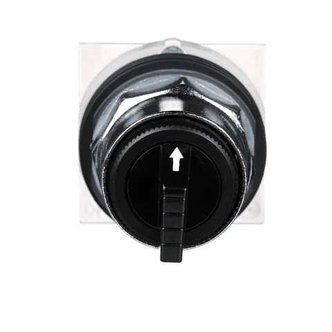 Schneider Electric 9001KS46B 30mm Push Button, Type K, selector switch, 3 position, F cam, black knob — General Accessories