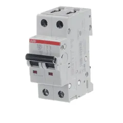 ABB S202-C63 S202-C63 Miniature Circuit Breaker - 2P - C - 63 A — Leistungsschalter & Sicherungen