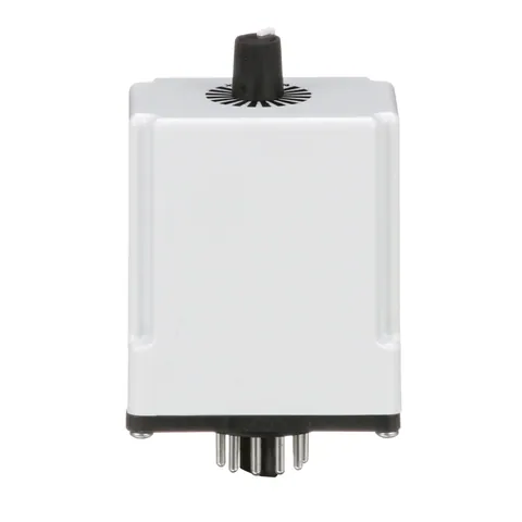 Schneider Electric 9050JCK22V20 Timing Relay, Type JCK, plug In, off delay, adjustable time, 0.3 to 30 seconds, 10A, 240 VAC, 120 VAC/110 VDC — General Accessories