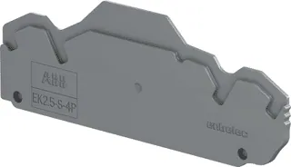 ABB 1SNK505910R0000 ES4 End Section - Dark Grey — General Accessories