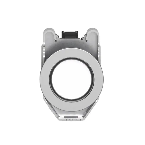 Schneider Electric XB4FVB1 Pilot light, Harmony XB4,metal, white flush mounted, 30mm, universal LED, plain lens, 24V AC DC — General Accessories