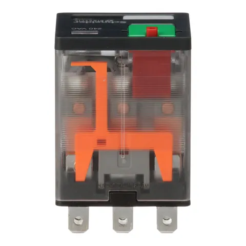 Schneider Electric 783XCXM4L-240A Power relay, SE Relays, 15A, 3PDT, 240 VAC, cover with locking push button and LED — Akcesoria ogólne