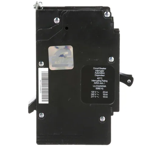 Schneider Electric EDB14030 Mini circuit breaker, E-Frame, 30A, 1 pole, 277VAC, 25kA max, bolt on — General Accessories