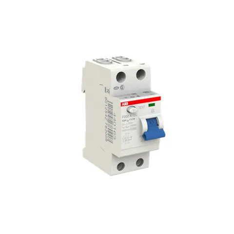 ABB 2CSF202101R3630 F202 A-63/0.3 Residual Current Circuit Breaker 2P Type A 300 mA — Control e HMI