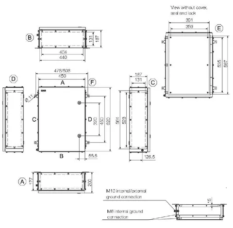Weidmuller 1200760000 Terminal Box KTB QL 624520 S4E4 — Accessori generali