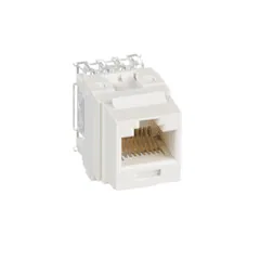 Panduit NK688MIW UTP RJ45 Cat 6 Punchdown Keystone Jack Module, IW — Industrial Cables & Wires