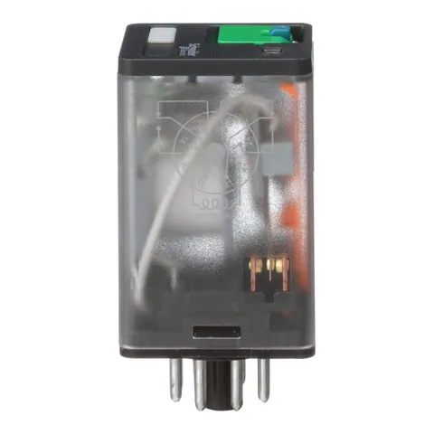 Schneider Electric 750XBXRM4L-48D General purpose relay, SE Relays, 750R, DPDT, 10A, 48 VDC, octal terminal 8 pins, clear cover with LED, lock push button — Akcesoria ogólne