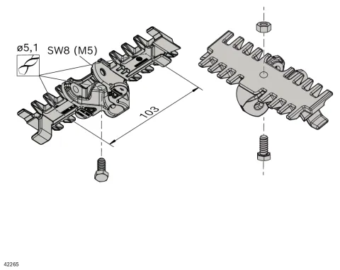3842571241 Bosch Rexroth, Catene e catene a rulli
