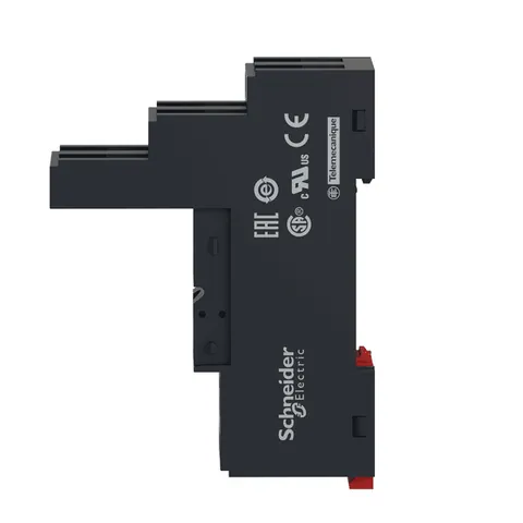 Schneider Electric RSZE1S35M socket, for RSB1A120 relays, Harmony Electromechanical Relays, 12A, screw connec to rs, separate contact — General Accessories
