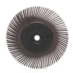 3M 7100138290 Scotch-Brite Radial Bristle Brush, 6 in x 1/2 in x 1 in 36 With Adapter, 5 ea/Case — General Accessories