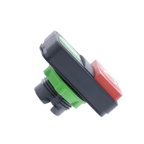 Schneider Electric ZB5AL7341 Double Headed Push Button, Harmony XB5, Plastic, 22mm — Control & HMI