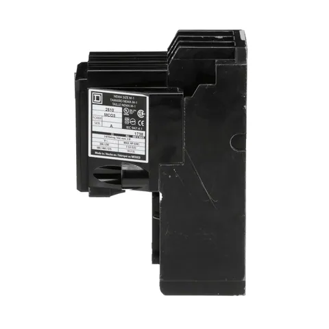 Schneider Electric 2510MCO3 Manual starter, integral horsepower, NEMA M1, 600VAC, 3 pole, 10HP at 380/575VAC, 3 phase, no indicator, open — Accesorios generales