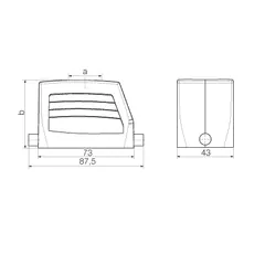 Weidmuller 1655360000 HDC 24D TOLU 1PG21G — Accessori generali