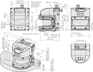 Sick 1023546 S30A-6011BA Sensor — Proximity & Inductive Sensors