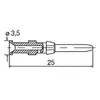 Weidmuller 1601750000 HDC-C-HD-SM0.75-1.00AG — Conectores y enchufes
