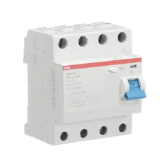 ABB 2CSF204001R2400 F204 AC-40/0.1 Residual Current Circuit Breaker 4P AC type 100 mA — Power Supply