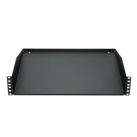 Panduit SRM19FM2 Steel Rack Mount Shelf, 2-Post, 2 RU — Control Cabinets & Enclosures