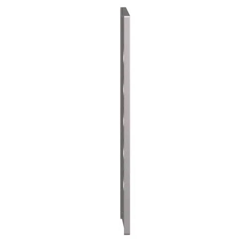 Schneider Electric XAPE305 Drilled front plate with fixing screws, Harmony XAP, XB2 SL, metal, 5 cut outs, 72x204mm, 22mm — Accessori generali