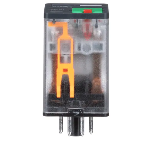 Schneider Electric RUMC22F7 Universal Plug-in Relay, 2 C/O, Octal Base, 10 A, 120 VAC, with LED — Contattori e relè