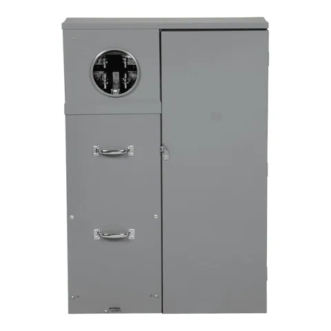 Schneider Electric SU3040D400CN All in one, Homeline, CSED, ringed socket, 400A, surface/semi mount, 30 spaces, 40 circuits, 25kA SCCR, no bypass — General Accessories