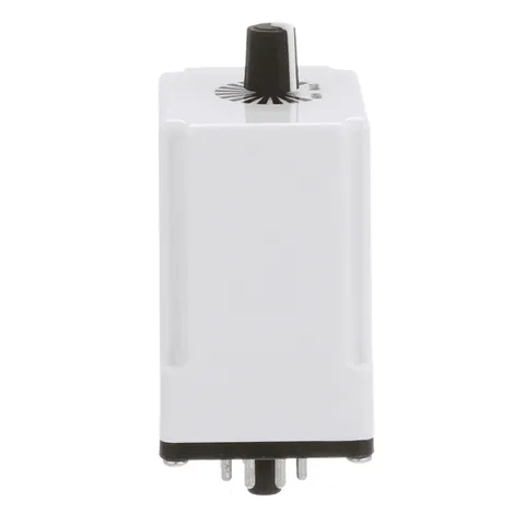 Schneider Electric 9050JCK12V14 Timing Relay, Type JCK, plug In, on delay, adjustable time, 0.3 to 30 seconds, 10A, 240 VAC, 24 VAC/DC — Control e HMI
