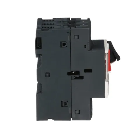 Schneider Electric GV2ME08 TeSys Deca Manual Starter and Protector, thermal magnetic circuit protector, push buttons, 2.5 to 4 A, screw clamp — Interruptores automáticos y fusibles