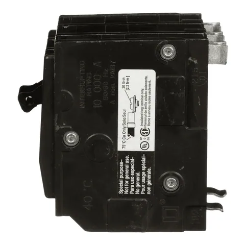 Schneider Electric QO3305237 Mini circuit breaker, QO, 30A, 3 pole, 120/240VAC, 10kA, plug in mount, ring terminals — Accessori generali