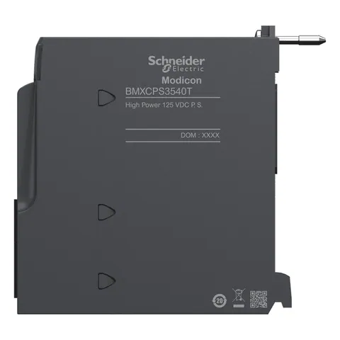 Schneider Electric BMXCPS3540T power supply module, Modicon X80, 125V DC, for extended temperature — Sterowniki PLC
